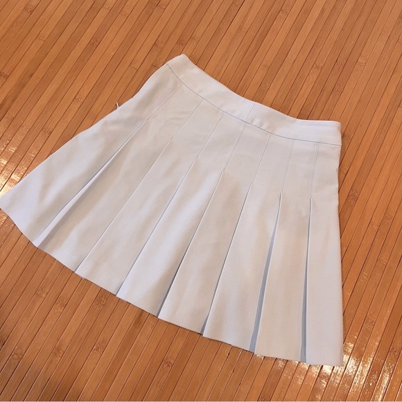 Sunday Best 00 Light Blue Olive Micro Skirt Miniskirt - Picture 9 of 10